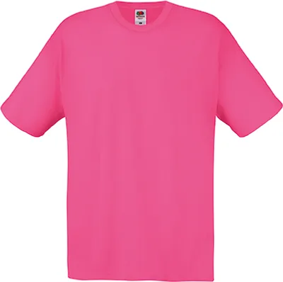 Produktbild von Fruit of the Loom - Kids Original Tee - Fuchsia - 164
