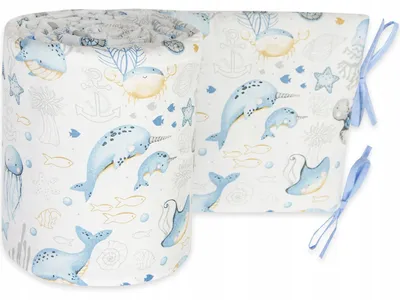 Produktbild von 210x30cm Bettumrandung für 140x70cm Gitterbett