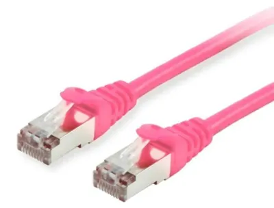 Produktbild von Equip Cat.6 S/FTP Patchkabel, 50m, Pink