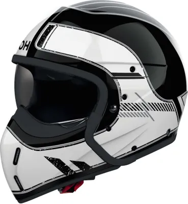 Produktbild von Airoh J 110 Raster Helm, weiß/schwarz, L (59/60)