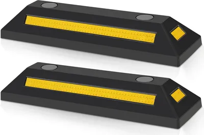 Produktbild von Vigevee 2X Radstopper Parkplatzbegrenzung Garagenstopper Garage Parkhilfe Parkstopper Reifenstopper