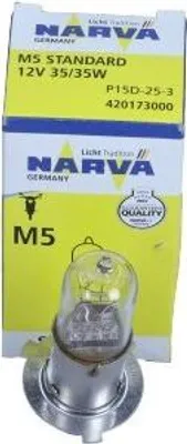 Produktbild von 1x NARVA Sockelglühlampe Glühlampe Fernlicht 12V 35/35W P15D-25-3 Halogen 420173000