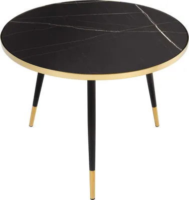 Produktbild von Couchtisch 60cm Marmor Design Tisch Modern Wohnzimmer JETZT KAUFEN