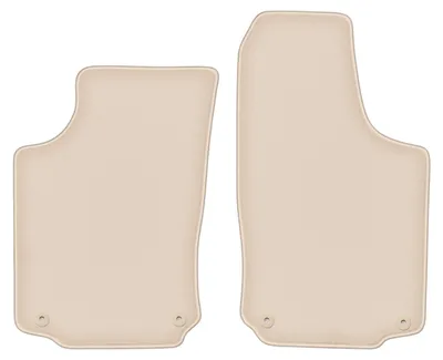 Produktbild von DURBAN Beige Velours-Fußmatten vorne für Opel Corsa C Schrägheck (2000-2006)