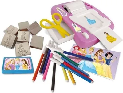 Obrázok produktu pre Multiprint Princess, Súprava detských pečiatok, 3 rok / roky, Netoxické, Viacfarebný