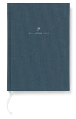 Produktbild von Notizbuch mit Leineneinband A5 Blau