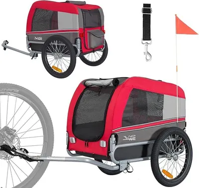 Produktbild von Pets M Hundeanhänger Fahrradanhänger für Hunde Hundefahrradanhänger 80201