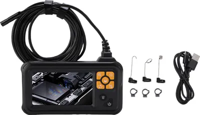 Produktbild von Endoskopkamera mit Licht, 8-mm-Einzelobjektiv, 1080P HD, elektronischer 4,3-Zoll-Farbbildschirm für die industrielle Fahrzeuginspektion, 10 m / 32,8 F