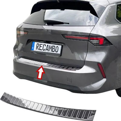 Zdjęcie produktu dla Chromowana osłona zderzaka ze stali nierdzewnej odpowiednia dla Astry L Sports Tourer | BJ od 2022>