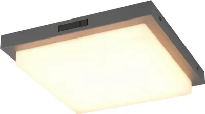 Produktbild von Trio 630369242 Bermejo LED Deckenleuchte 14W Anthrazit IP54 CCT einstellbare Lichtfarbe