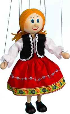 Obrázek produktu pro Loutka Venkovanka