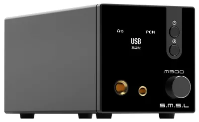 Produktbild von Kopfhörerverstärker M300SE – HiFi-DAC mit MQA-Unterstützung – USB, optisch, koaxial, Bluetooth – Schwarz