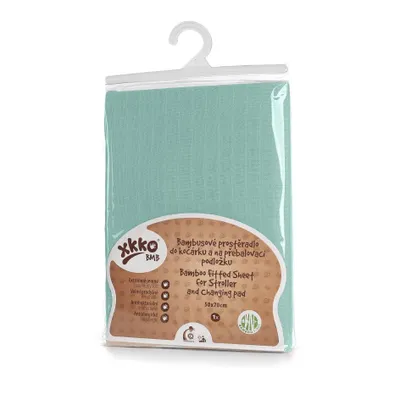 Produktbild von BMB Kinderwagentuch mit Gummizug 50x70, Mint