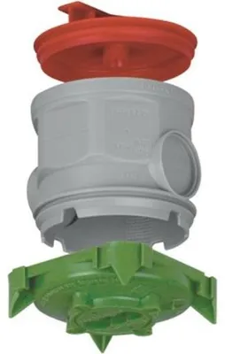 Productafbeelding van Kaiser Elektrotechnik, inbouwdoos voor plafond, diameter 35 mm, type DADB1 (1264-50)