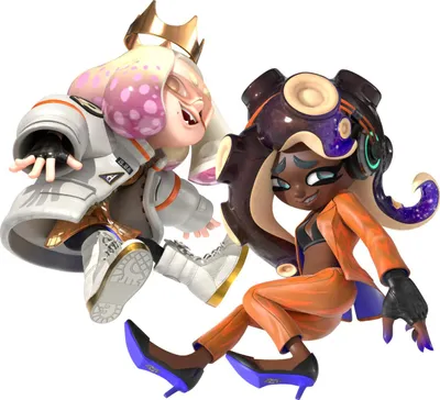 Image de Nintendo Side Order Set (Pearl & Marina) amiibo (Splatoon Collection) Personnage de jeu interactif