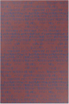 Produktbild von Teppichgeflecht, Imitation eines Boho-Stoffes – Vinylteppich – 60x90 cm – Indoor Teppich – Flur – Pflegeleicht – Modern