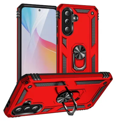 Immagine prodotto di Custodia per cellulare Armor Shield per Samsung Galaxy A36 5G Custodia ultra ibrida Custodia per cellulare, rosso