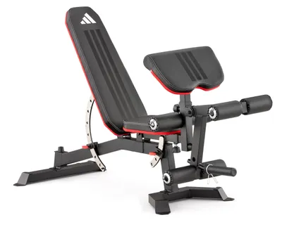 Produktbild von adidas Utility Bench mit Bizeps-Curlpult & Beincurler