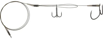 Produktbild von Westin Long-Cast Rig Single Hook 65cm 14Kg/30lbs 1x7 - Stahlvorfach