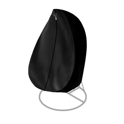 Image de HobbyGarden Housse pour fauteuil suspendu Couverture pour fauteuil de jardin suspendu-cocon 115x115x195 cm