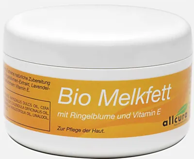 Produktbild von MELKFETT BIO mit Ringelblumen und Vitamin E Creme