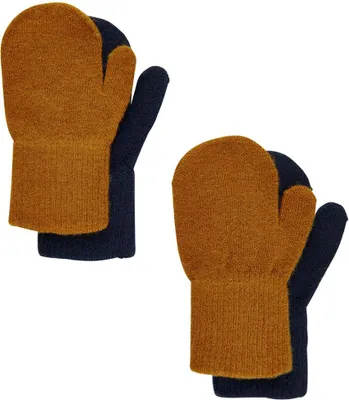 Produktbild von Celavi Magic Mittens 2 Pack Handschuhe Orange 12-24 Months Orange 12-24 Months