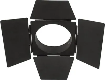 Produktbild von Torblende für Studiostrahler Lunos Schwarz