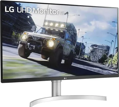 Produktbild von LG 32UN550P-W, 81,3 cm (32"), 3840 x 2160 Pixel, 4K Ultra HD, LED, 4 ms, Weiß
