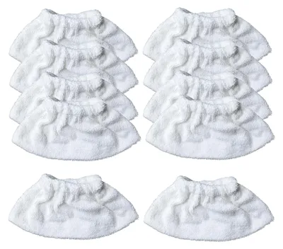 Zdjęcie produktu dla 10x Nakładka ściereczka do Parownic Karcher SC1 SC2 SC3 SC4 SC5 SI4 SG4 SV7