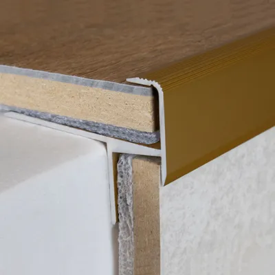 Produktbild von PROVISTON | Treppenkanten- & Winkelprofil | Aluminium | 33 x 133 x 1000 mm | Silber