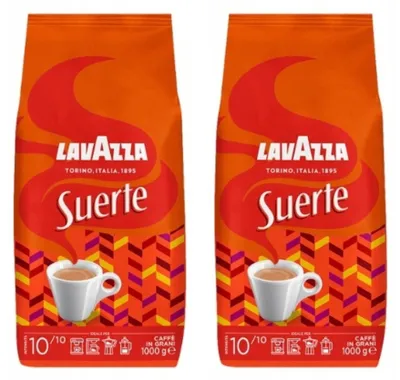 Image de Café en grains Grani Suerte Italienne 2 x 1 kg - Lavazza