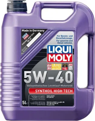 Immagine prodotto di LIQUI MOLY Motoröl "Synthoil High Tech" 5 l Kanister