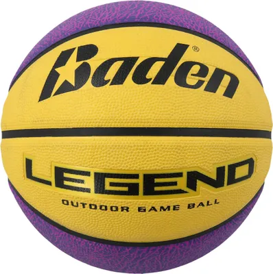 Produktbild von Baden Legend (Size 7) Basketball Herren - Lila / Gelb  | Größe: 7