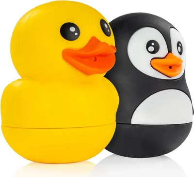 Image de Reer Animaux de bain MyHappyBath Canard & Pingouin