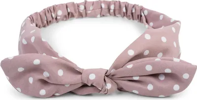 Image de styleBREAKER Bandeau pour femmes avec motif à pois, noeud et élastique, bandeau, headband, pinup, rockabilly, accessoire pour cheveux 04026036