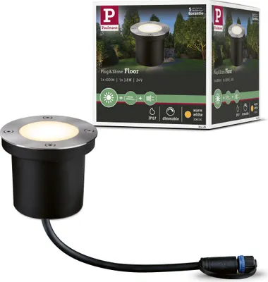 Immagine prodotto di Paulmann Plug & Shine LED Bodeneinbauleuchte Floor Einzelspot