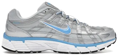 Produktbild von Nike P-6000 Metallic Platinum Pure Platinum Metallic Silver University Blue - EU 38.5