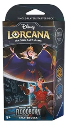 Zdjęcie produktu dla Lorcana Rise of the Floodborn: Amber & Sapphire Starter Deck