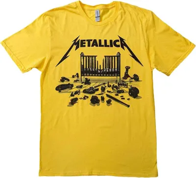 Zdjęcie produktu dla Metallica 72 Seasons Simplified Cover Yellow M Koszulka