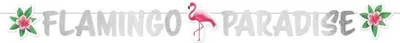 Zdjęcie produktu dla Amscan 9903332 Naszyjnik imprezowy do zawieszenia, Flamingo Paradise, wielokolorowy