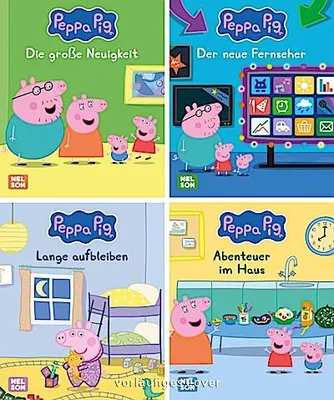 Produktbild von Nelson Mini-Bücher: Peppa Pig 33-36