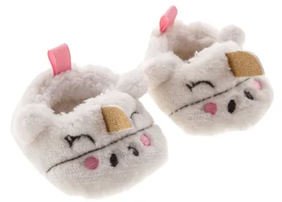 Image de Antonio Juan 92004-1 Chaussures pour poupées - chaussons licorne bas