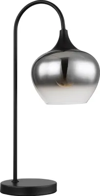 Produktbild von Globo Lighting|Tischleuchte Metall schwarz matt, 1x E27