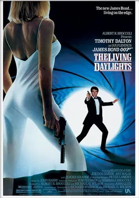 Image de James Bond - The Living Daylights One-sheet - ART PRINT - 30x40cm - Affiche Poster