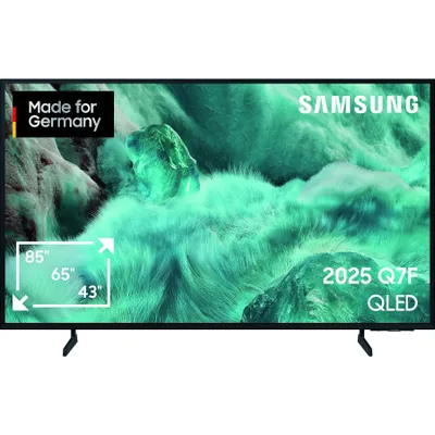 Produktbild von Samsung 85" QLED Q7F 4K Vision AI Smart TV (2025), 2,16 m (85"), 3840 x 2160 Pixel, QLED, Smart-TV, WLAN, Schwarz