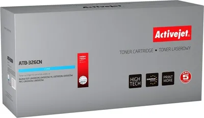 Zdjęcie produktu dla Activejet Toner ATB-326CN (zamiennik Brother TN-326C; Supreme; 3500 stron; niebieski), 3500 stron(y), Cyjan, 1 szt.