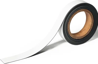 Produktbild von Kennzeichnungsband magnetisch 30 5mx30mm weiß Packung mit 10 Stück