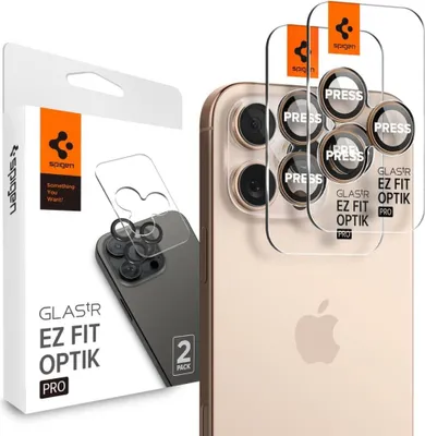 Zdjęcie produktu dla Szkło hartowane Spigen Optik Pro do iPhone 16 Pro/Pro Max