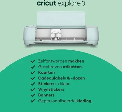 Zdjęcie produktu dla Ploter Cricut Explore 3 2008338 inteligentna maszyna nowa