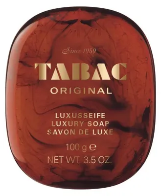 Productafbeelding van Tabac Original Luxury Soap - met Plastic Zeephouder (100 gr)